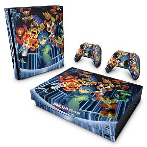 Xbox One X Skin - Megaman Legacy Collection