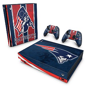 Xbox One X Skin - New England Patriots NFL
