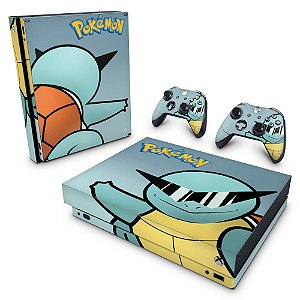 Xbox One X Skin - Pokemon Squirtle