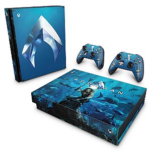 Xbox One X Skin - Aquaman