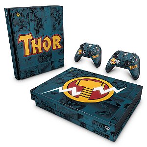 Xbox One X Skin - Thor Comics