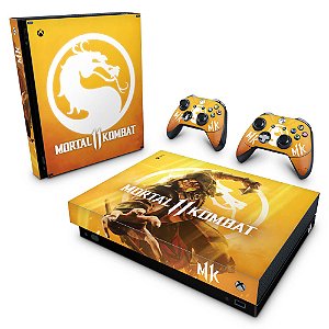 Xbox One X Skin - Mortal Kombat 11