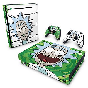 Xbox One X Skin - Rick Rick and Morty