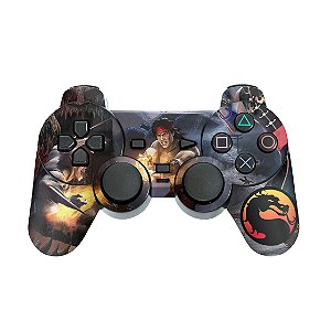 PS2 Controle Skin - Mortal Kombat