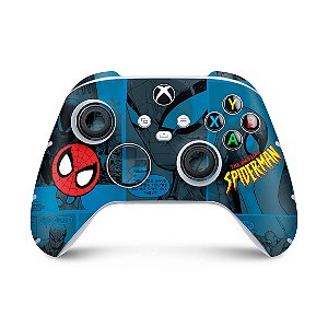 Xbox Series S X Controle Skin - Homem-Aranha Spider-Man Comics