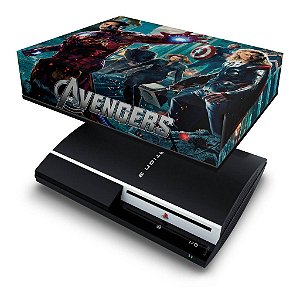 PS3 Fat Capa Anti Poeira - Avengers Vingadores