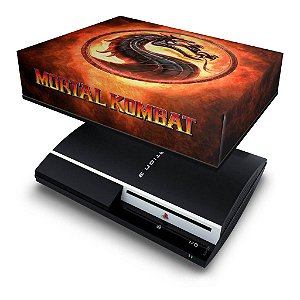 PS3 Fat Capa Anti Poeira - Mortal Kombat