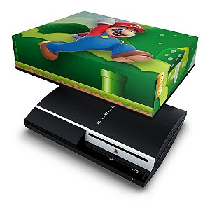 PS3 Fat Capa Anti Poeira - Mario & Luigi