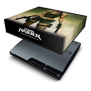 PS3 Slim Capa Anti Poeira - Tomb Raider