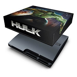 PS3 Slim Capa Anti Poeira - Hulk