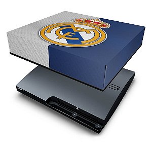 PS3 Slim Capa Anti Poeira - Real Madrid