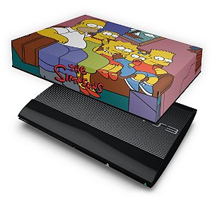 PS3 Super Slim Capa Anti Poeira - Simpsons