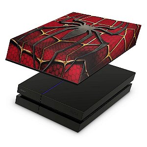 PS4 Fat Capa Anti Poeira - Spider Man - Homem Aranha