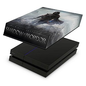 PS4 Fat Capa Anti Poeira - Middle Earth: Shadow Of Mordor
