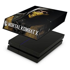 PS4 Fat Capa Anti Poeira - Mortal Kombat X
