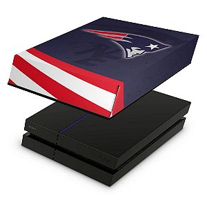 PS4 Fat Capa Anti Poeira - New England Patriots Nfl