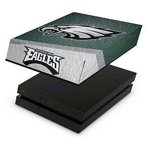 PS4 Fat Capa Anti Poeira - Philadelphia Eagles Nfl