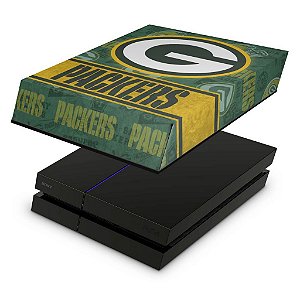 PS4 Fat Capa Anti Poeira - Green Bay Packers Nfl