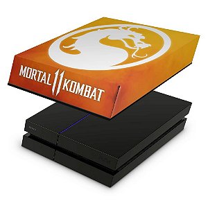PS4 Fat Capa Anti Poeira - Mortal Kombat 11