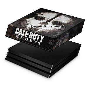 PS4 Pro Capa Anti Poeira - Call Of Duty Ghosts