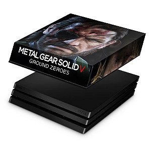 PS4 Pro Capa Anti Poeira - Metal Gear Solid V