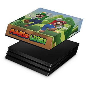 PS4 Pro Capa Anti Poeira - Super Mario Bros