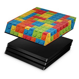 PS4 Pro Capa Anti Poeira - Lego peça