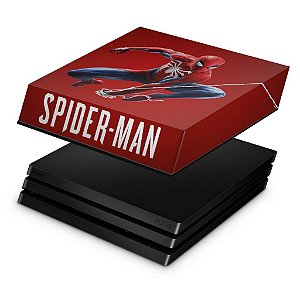 PS4 Pro Capa Anti Poeira - Homem Aranha Spider-man