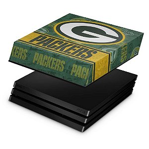 PS4 Pro Capa Anti Poeira - Green Bay Packers NFL
