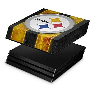 PS4 Pro Capa Anti Poeira - Pittsburgh Steelers - NFL
