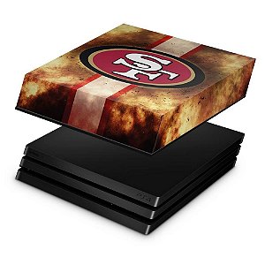 PS4 Pro Capa Anti Poeira - San Francisco 49ers - NFL