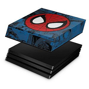 PS4 Pro Capa Anti Poeira - Homem-Aranha Spider-Man Comics