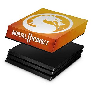 PS4 Pro Capa Anti Poeira - Mortal Kombat 11