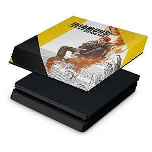 PS4 Slim Capa Anti Poeira - Infamous