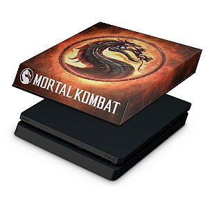 PS4 Slim Capa Anti Poeira - Mortal Kombat