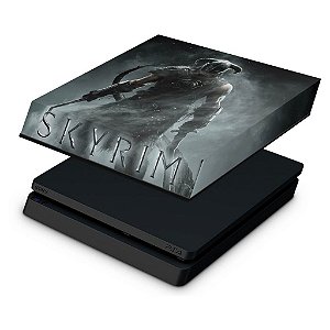 PS4 Slim Capa Anti Poeira - Skyrim