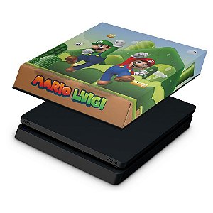 PS4 Slim Capa Anti Poeira - Super Mario Bros