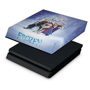 PS4 Slim Capa Anti Poeira - Frozen