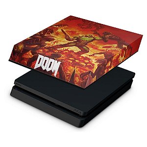 PS4 Slim Capa Anti Poeira - Doom