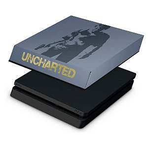 PS4 Slim Capa Anti Poeira - Uncharted 4 Limited Edition