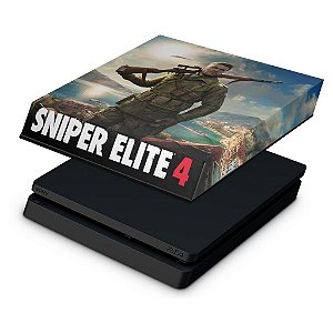 PS4 Slim Capa Anti Poeira - Sniper Elite 4
