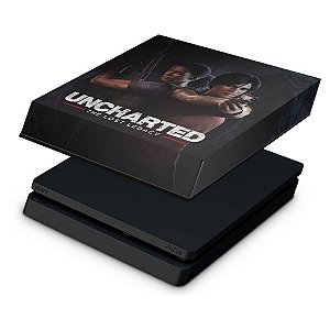 PS4 Slim Capa Anti Poeira - Uncharted Lost Legacy