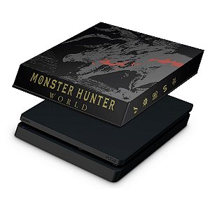 PS4 Slim Capa Anti Poeira - Monster Hunter Edition
