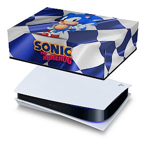 PS5 Capa Anti Poeira - Sonic