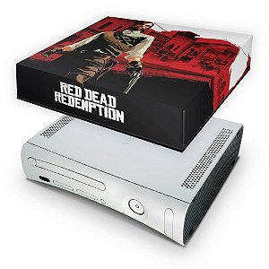 Xbox 360 Fat Capa Anti Poeira - Red Dead Redemption