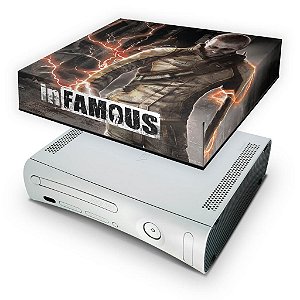 Xbox 360 Fat Capa Anti Poeira - Infamous