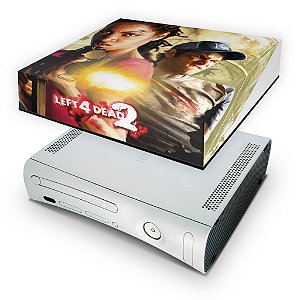 Xbox 360 Fat Capa Anti Poeira - Left 4 Dead 2