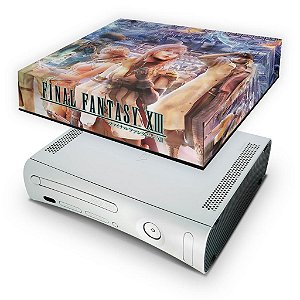 Xbox 360 Fat Capa Anti Poeira - Final Fantasy Xiii #b