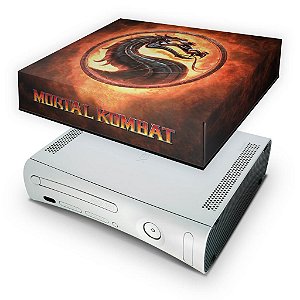 Xbox 360 Fat Capa Anti Poeira - Mortal Kombat