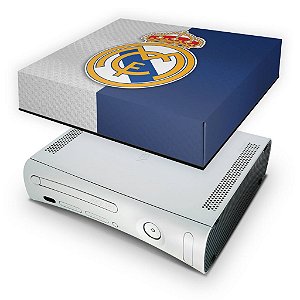 Xbox 360 Fat Capa Anti Poeira - Real Madrid Fc